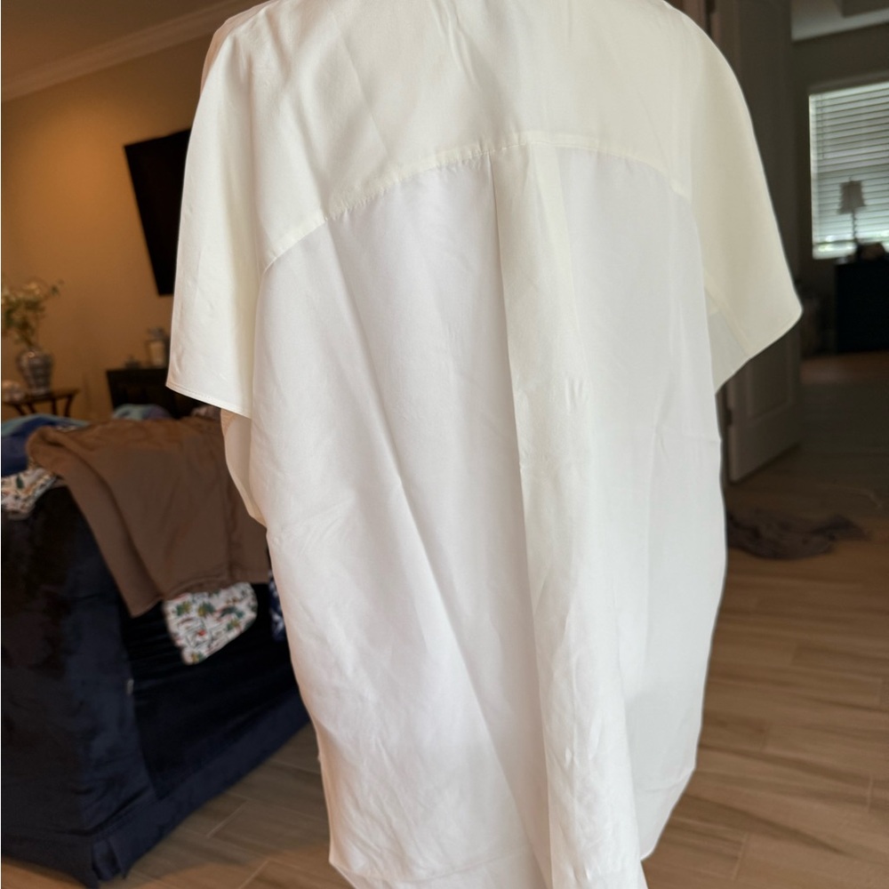 Banana Republic White Blouse